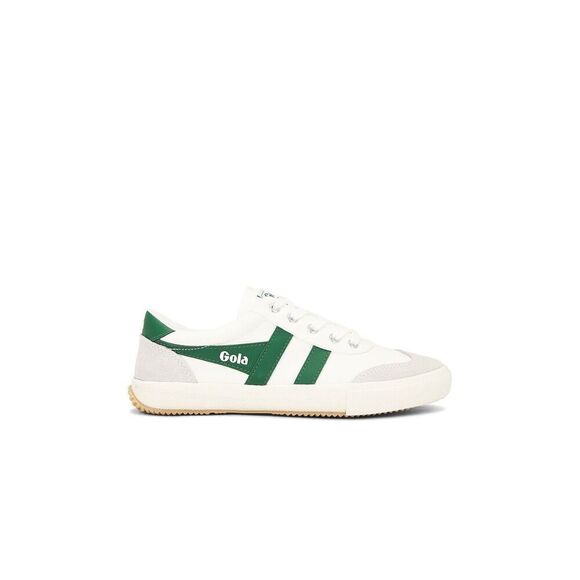 GOLA Badminton Sneaker in Off White & Green Men’s  Size 9 main image 5